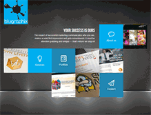 Tablet Screenshot of blugraphix.com